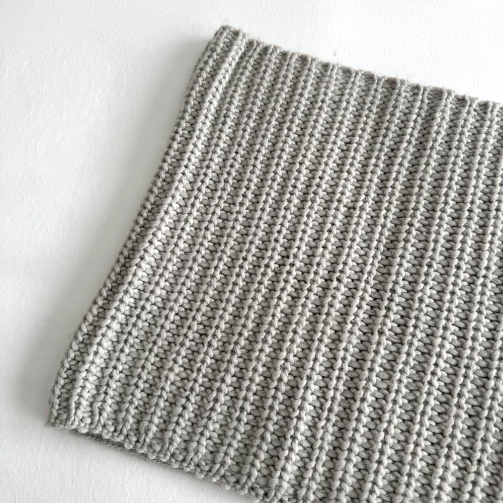 Gap Rib Stitch Cowl - Picture 2 of 6